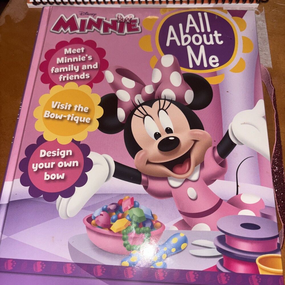 Disney Junior Minnie All About Me Hardcover NEW